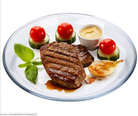 คุณภาพ Heat Resistant Borosilicate Round Charger Plates For Micwave โรงงาน