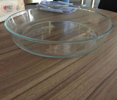 คุณภาพ Heat Resistant Borosilicate Round Charger Plates For Micwave โรงงาน