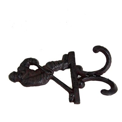 คุณภาพ Ice Hockey Rustic Cast Iron Coat Hooks Cast Iron Crafts โรงงาน