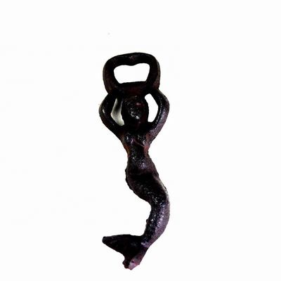 คุณภาพ Customized Mermaid Cast Iron Wine Bottle Opener For Bar โรงงาน