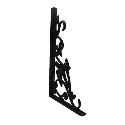คุณภาพ Vintage Classic Pattern Cast Iron Shelf Bracket For Shop โรงงาน