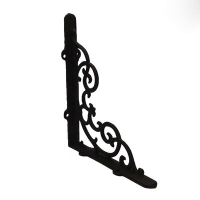 คุณภาพ Vintage Classic Pattern Cast Iron Shelf Bracket For Shop โรงงาน