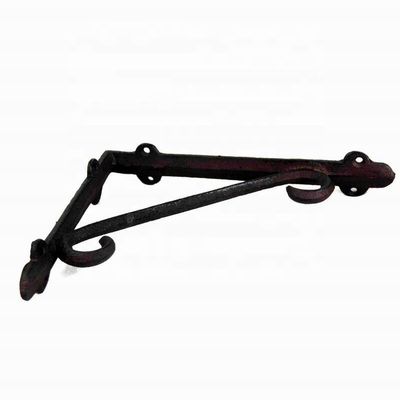 คุณภาพ Home Decor Retro Cast Iron Coat Hook Cast Iron Crafts โรงงาน