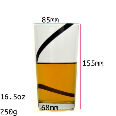 คุณภาพ Solid Color tall Tumbler Drinking Glasses For Home โรงงาน