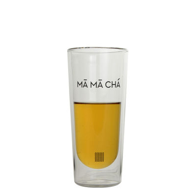 คุณภาพ Double Wall Heat Resistant Round Tall Tumbler Glass โรงงาน