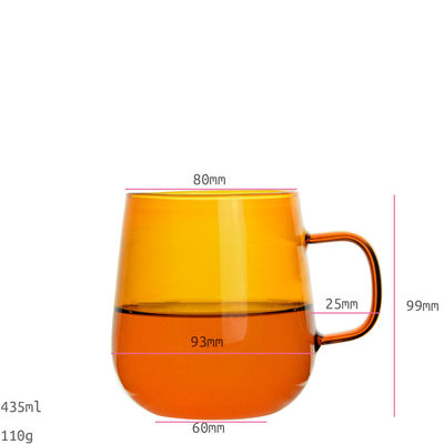 คุณภาพ Colored High Borosilicate Tumbler Drinking Glasses โรงงาน