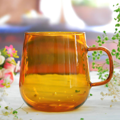 คุณภาพ Colored High Borosilicate Tumbler Drinking Glasses โรงงาน