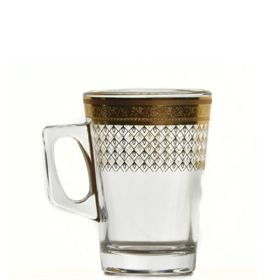 คุณภาพ Golden Decorated Gold Decal Tumbler Drinking Glasses โรงงาน