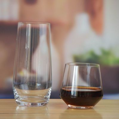 คุณภาพ Stemless 20 Ounce Glass Tumbler For Ice Tea โรงงาน