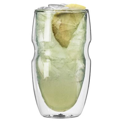 คุณภาพ Personalize Borosilicate Double Wall Tumbler Drinking Glasses โรงงาน