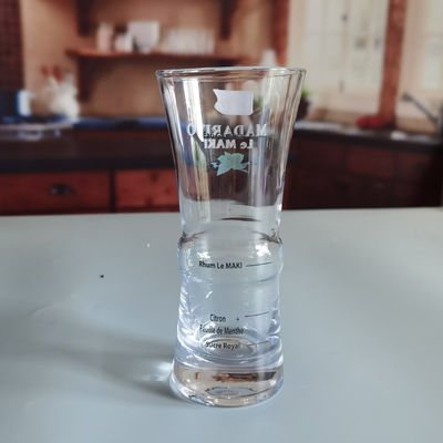 คุณภาพ Highball Drinking Cocktail Crystal Glasses Handblown With Color Logo โรงงาน