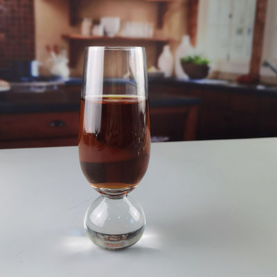 คุณภาพ Ball Stemmed Lead Free Crystal Highball Tumblers For Champagne โรงงาน